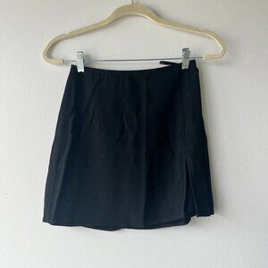 Aritzia Sunday Best Black Mini Skirt
